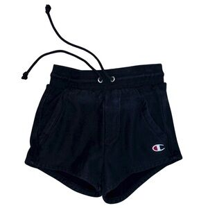 Champion Reverse Weave Black Shorts XS